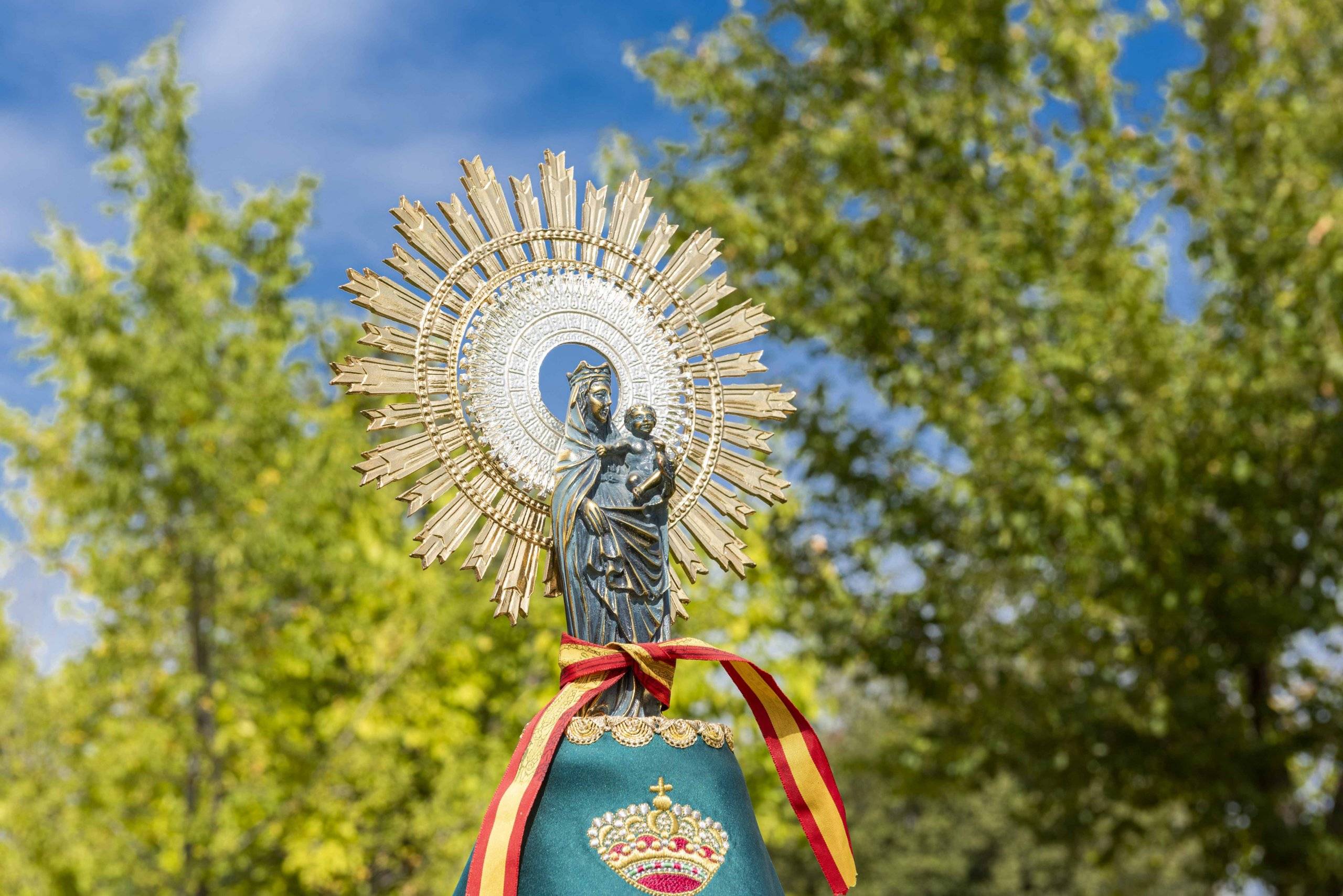 Imagen de la Virgen del Pilar