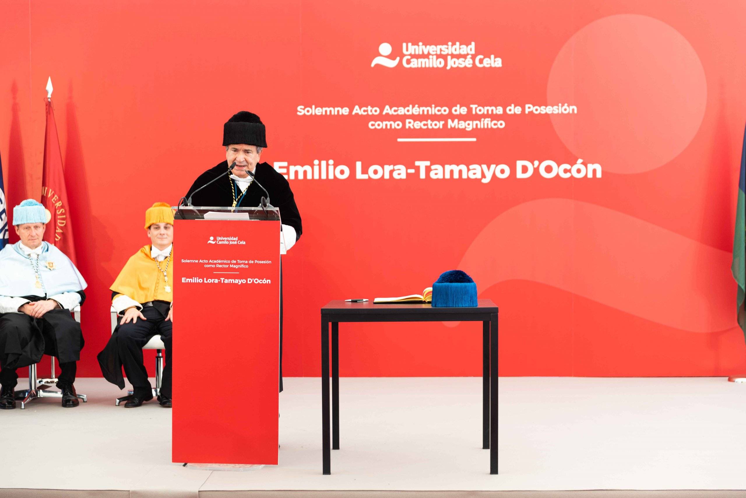 Discurso de Emilio Lora-Tamayo, rector de la UCJC