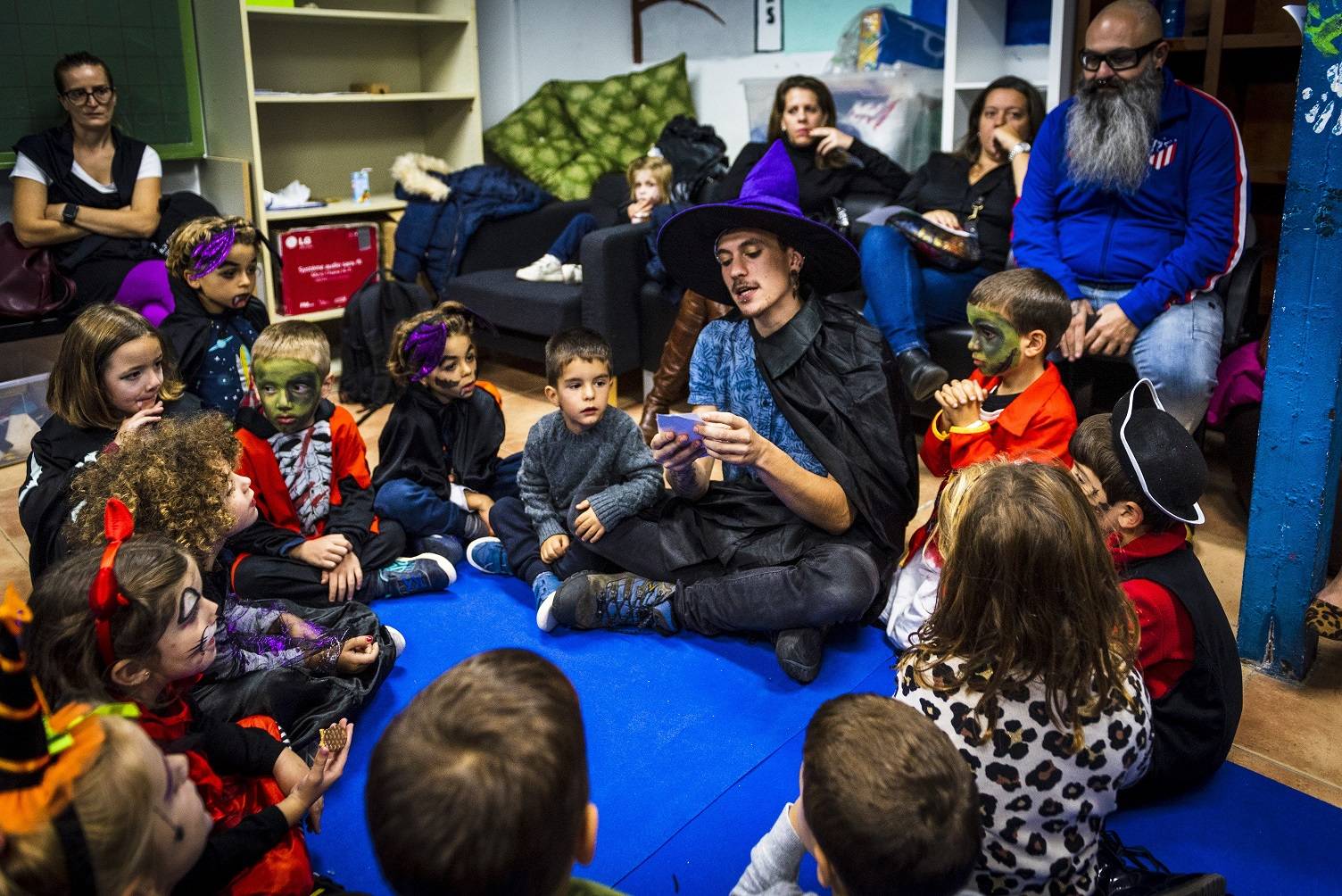 Actividad con los más pequeños.