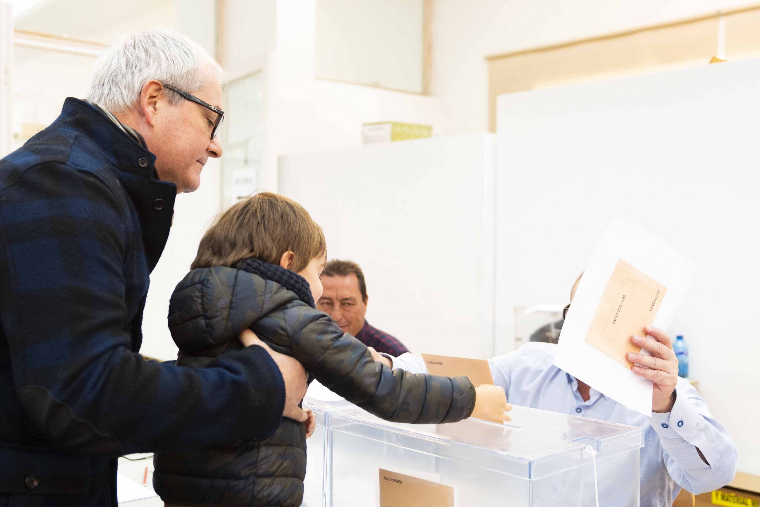 Imagen de la jornada electoral.