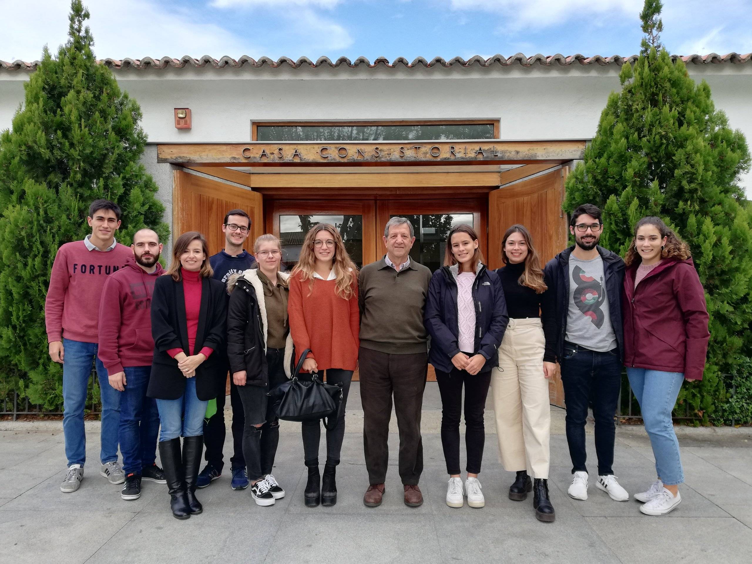 Reunión con alumnos de Ciencias de la Salud de la UAX .