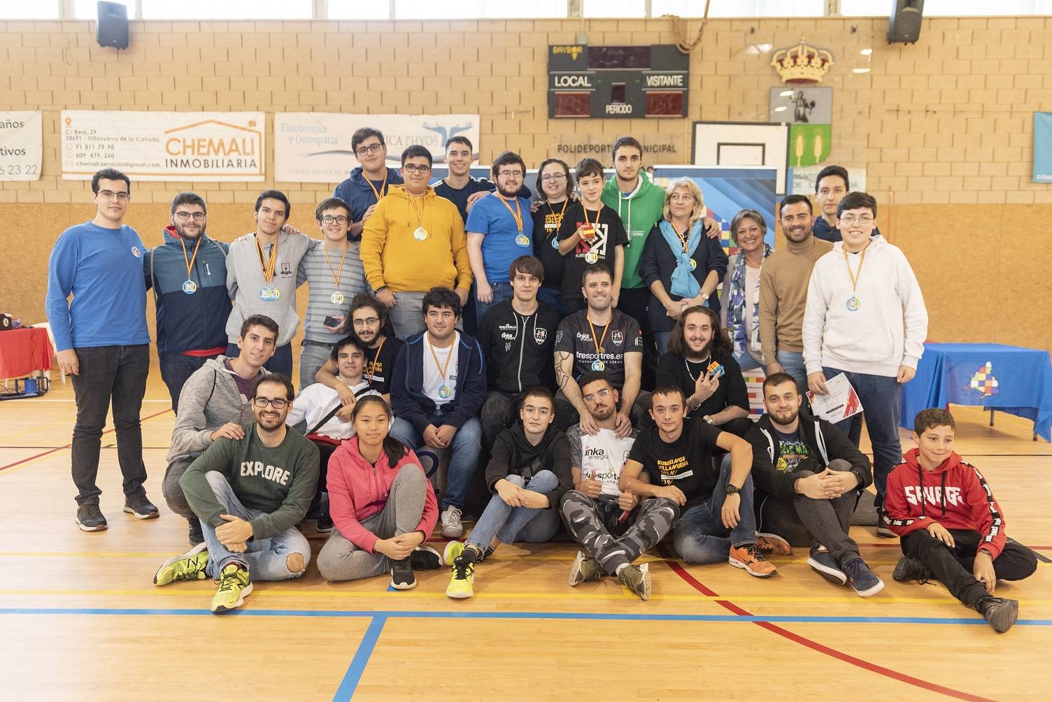 Participantes Campeonato de Rubik