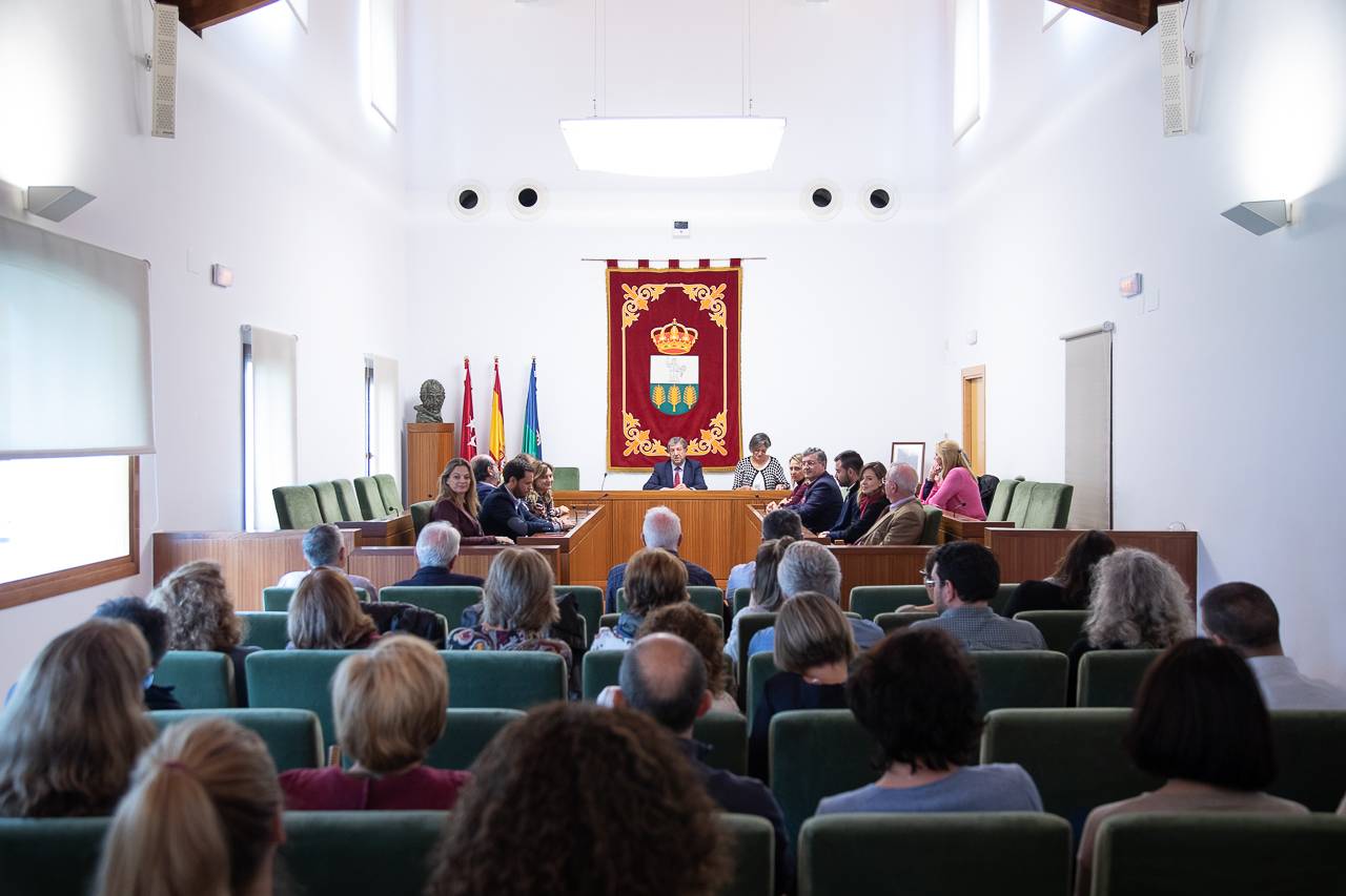 El Salón de Plenos ha sido el lugar escogido para la celebración.