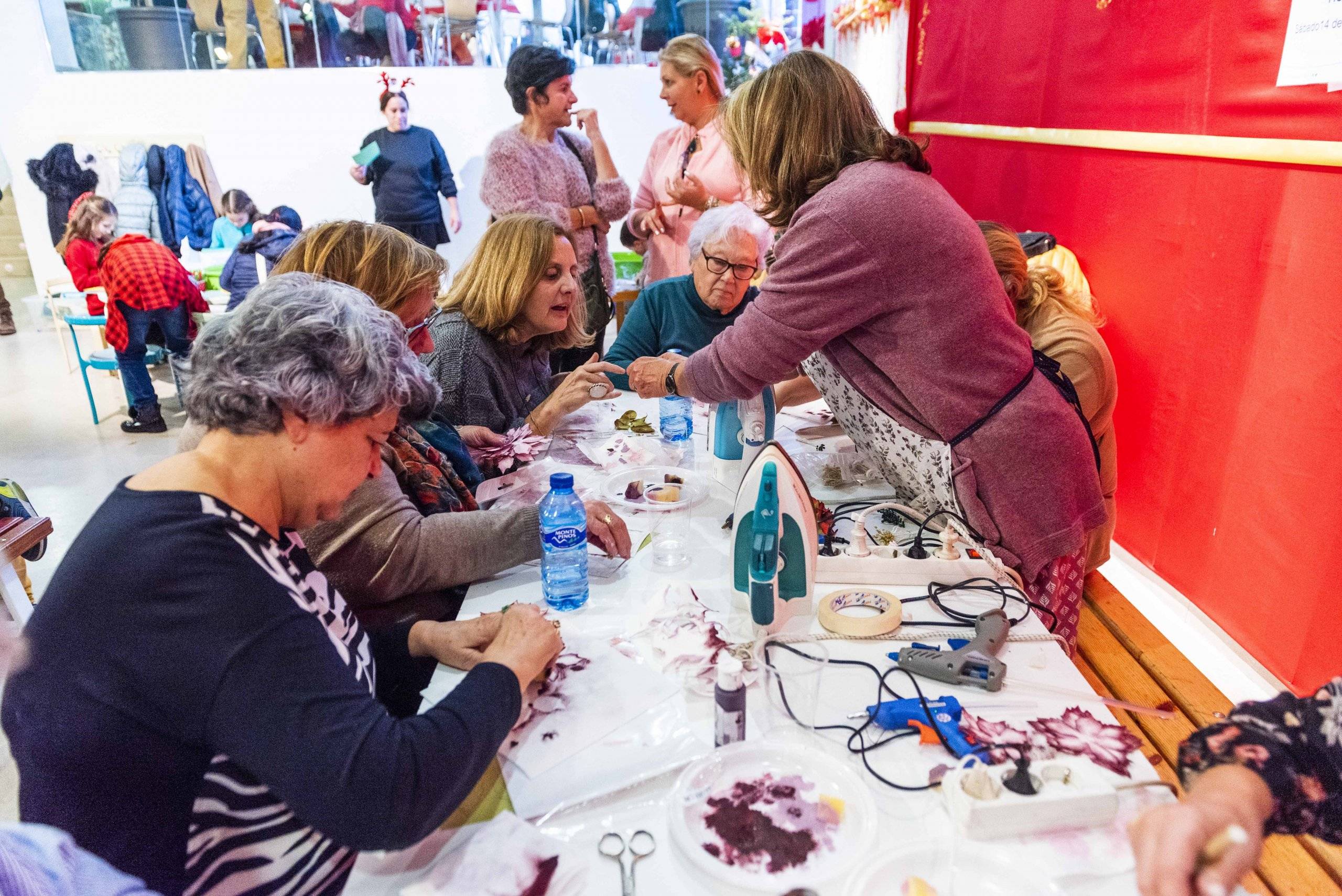 Taller de manualidades para adultos.