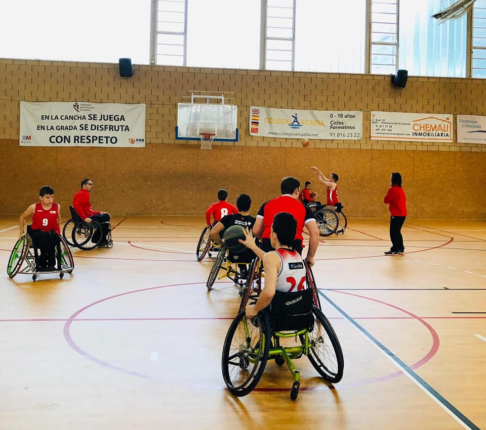 baloncesto silla ruedas