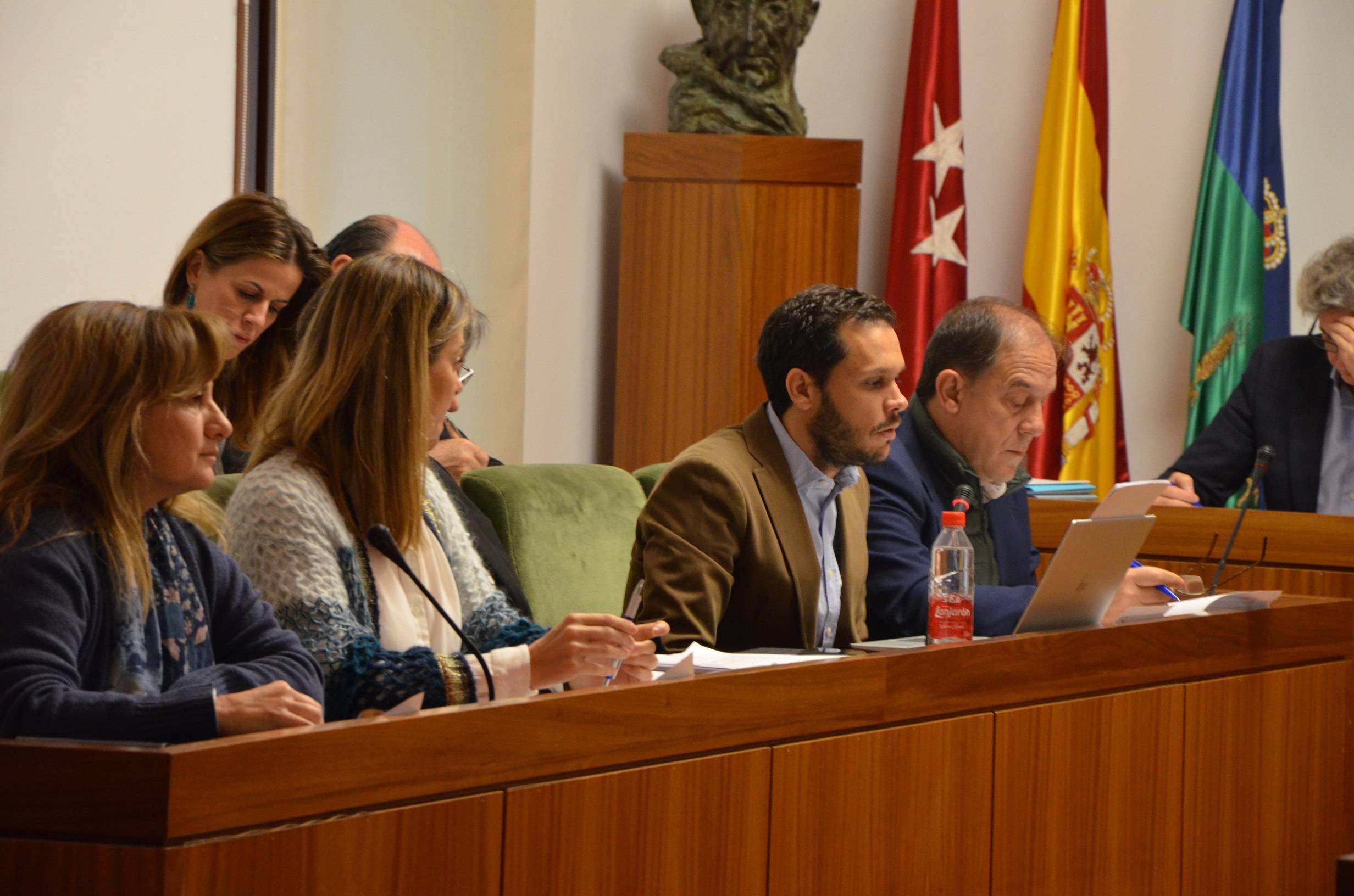 El concejal de Hacienda, José Luis López, durante su intervención.