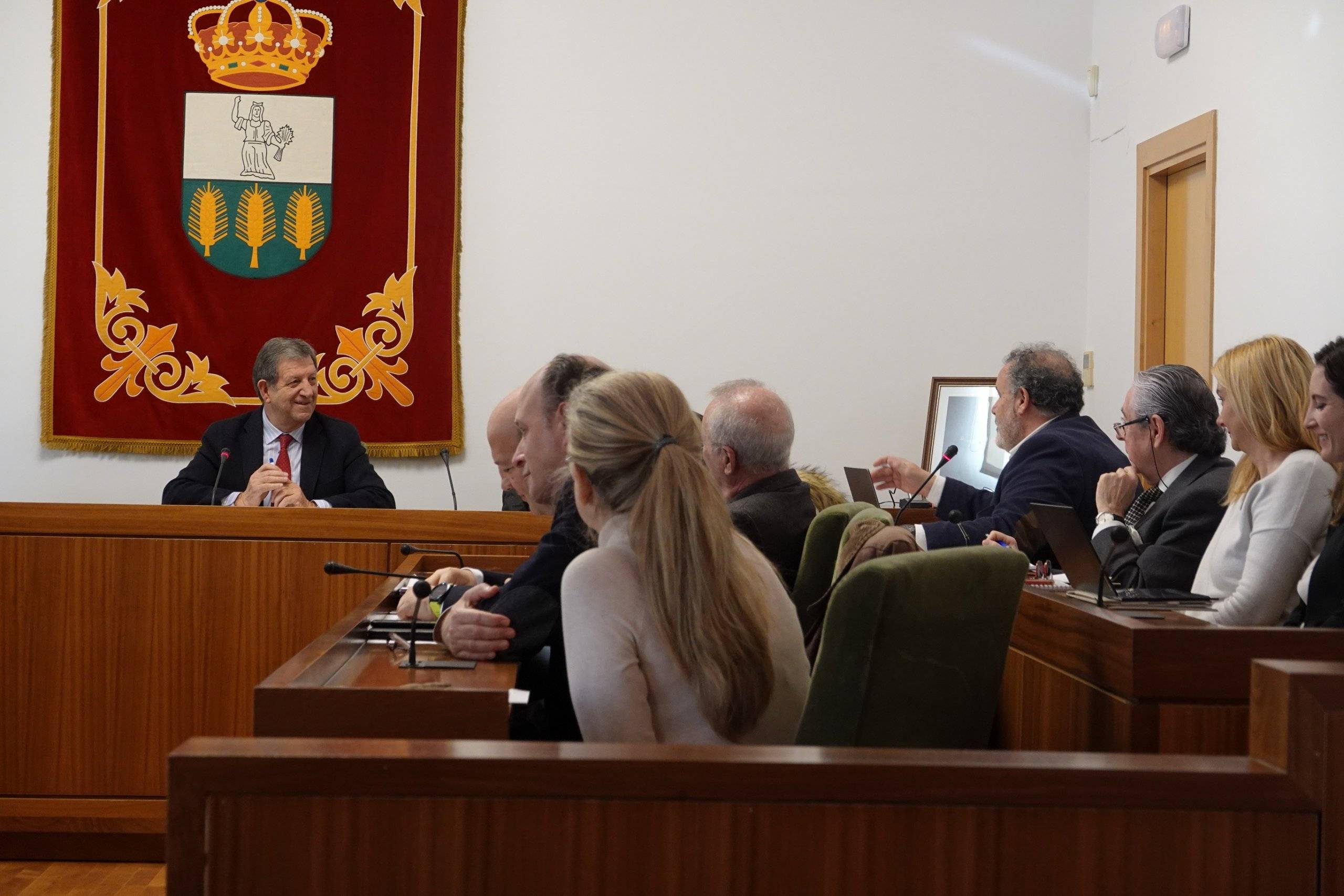 Imagen de la sesión del Pleno.