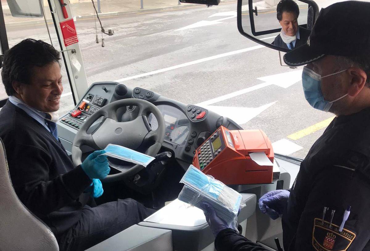 Los conductores de autobús también se han visto beneficiados de esta medida.