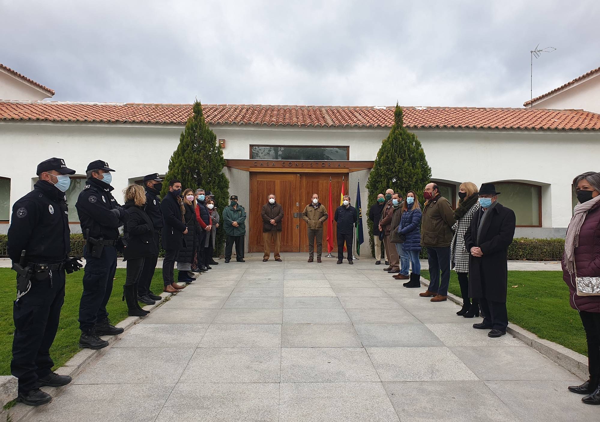 Acto municipal de apoyo a la Constitución.