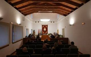 Imagen del Salón de Plenos.