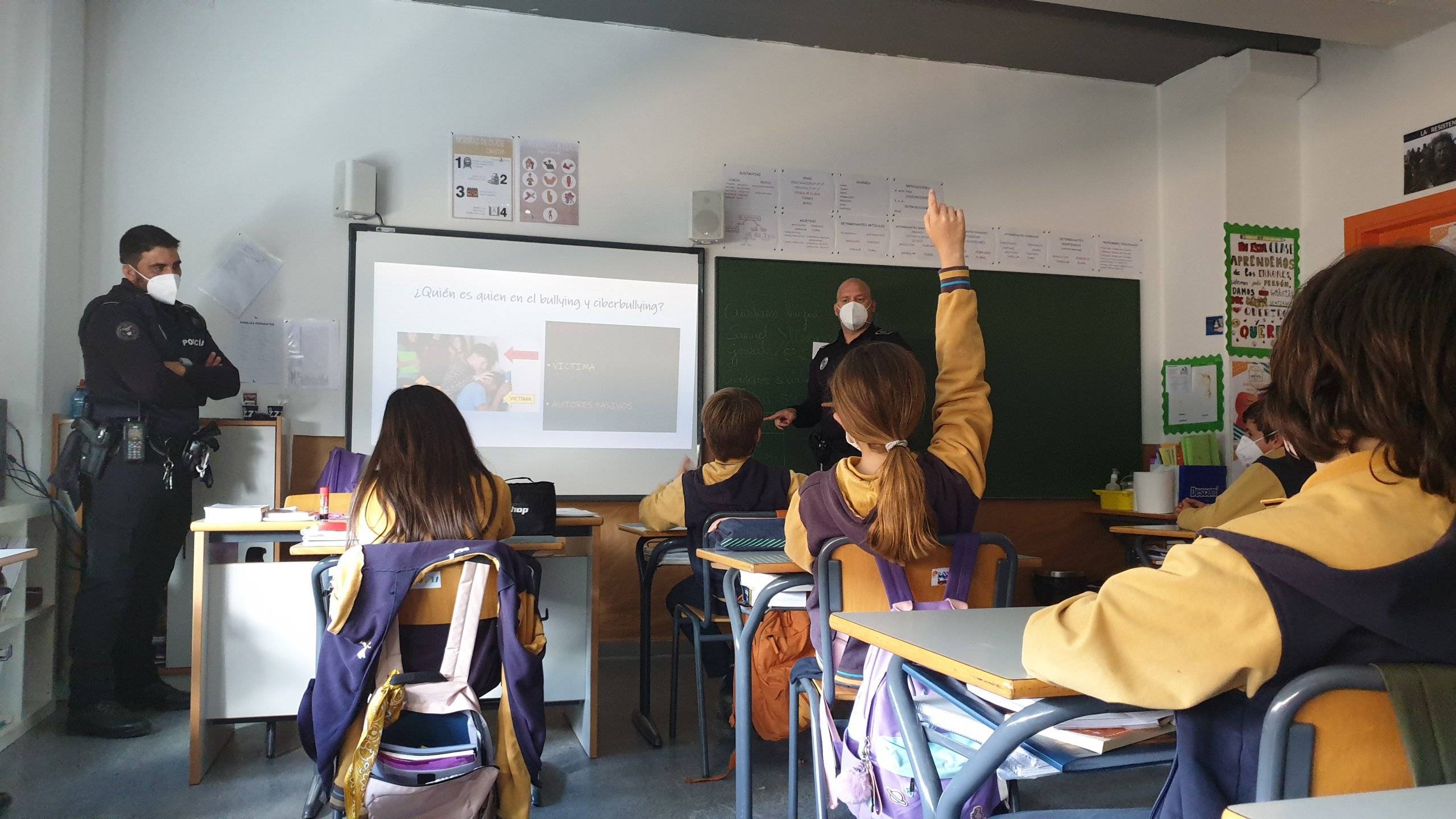 Imagen de la actividad transcurrida en el centro educativo.