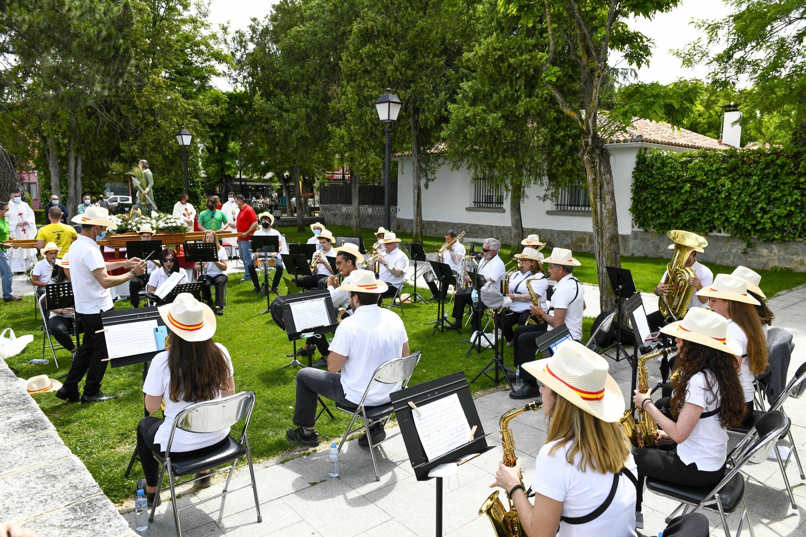 Actuación de la Banda Municipal.