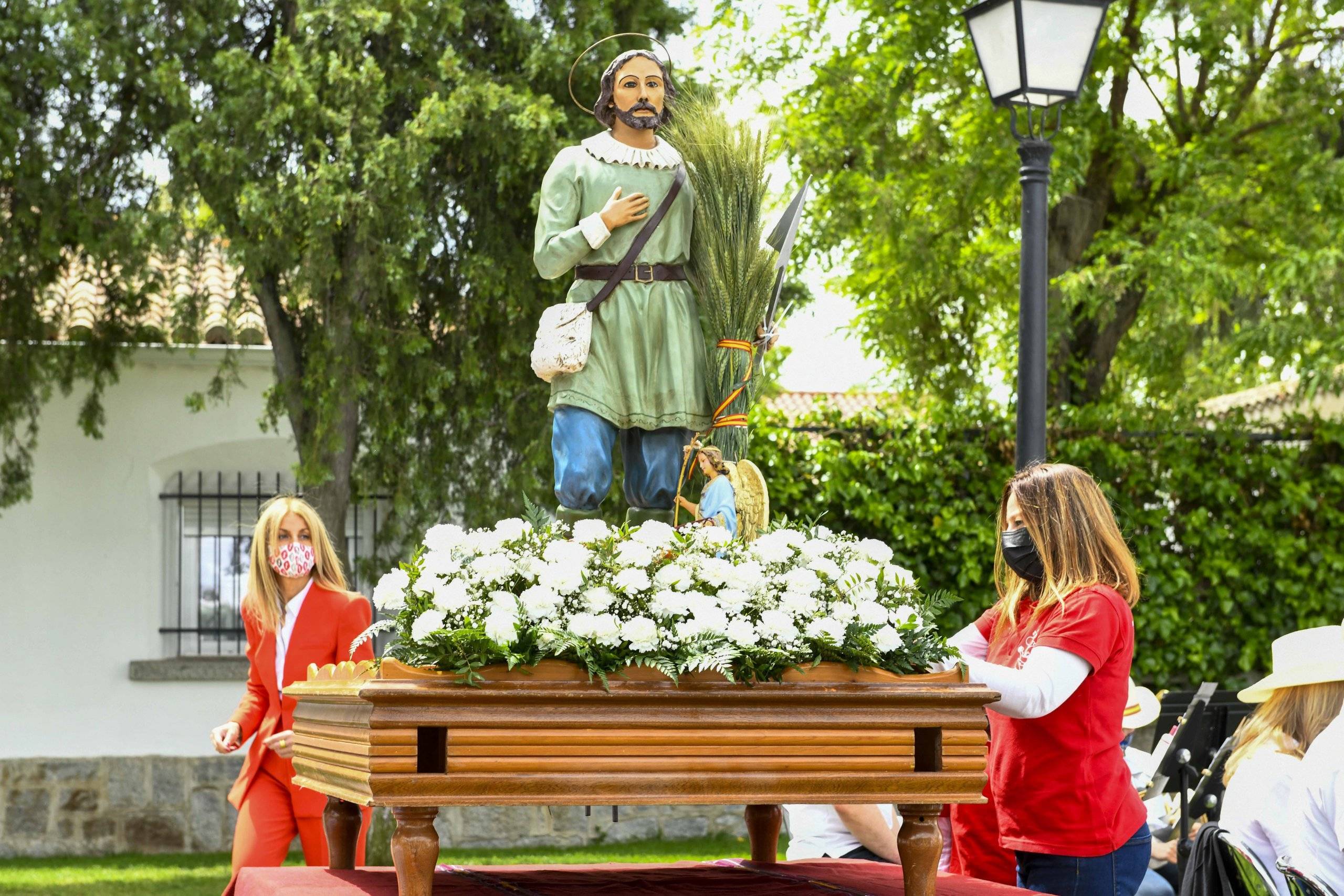 Ofrenda floral de Las Katas.