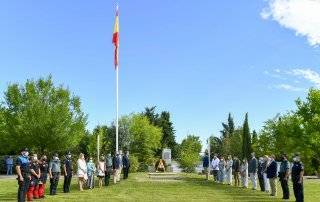 Foto de familia del homenaje a Miguel Ángel Blanco.