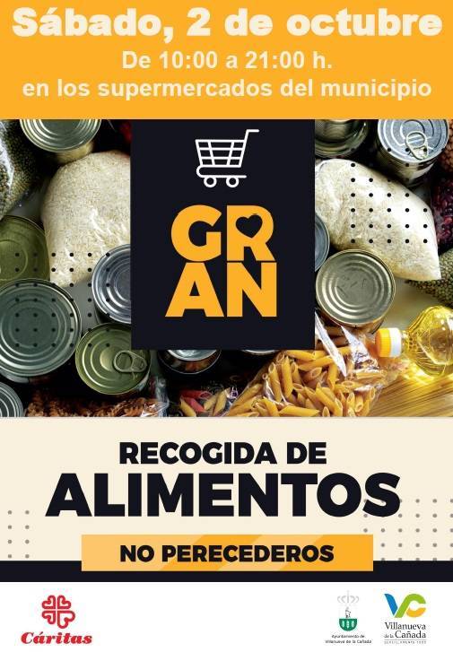 Cartel Gran Recogida de Alimentos