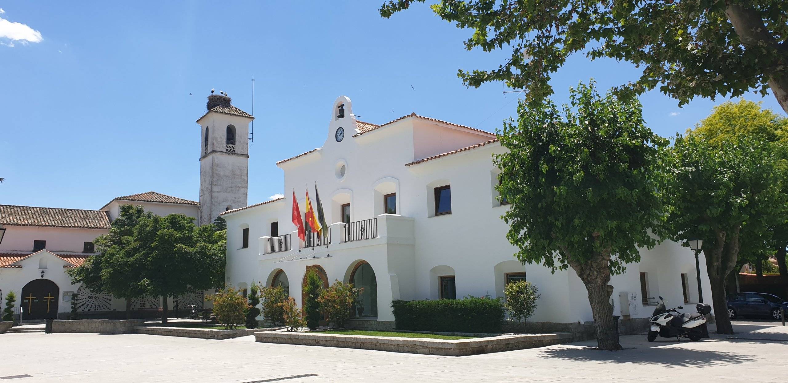 Imagen de la fachada del Ayuntamiento.