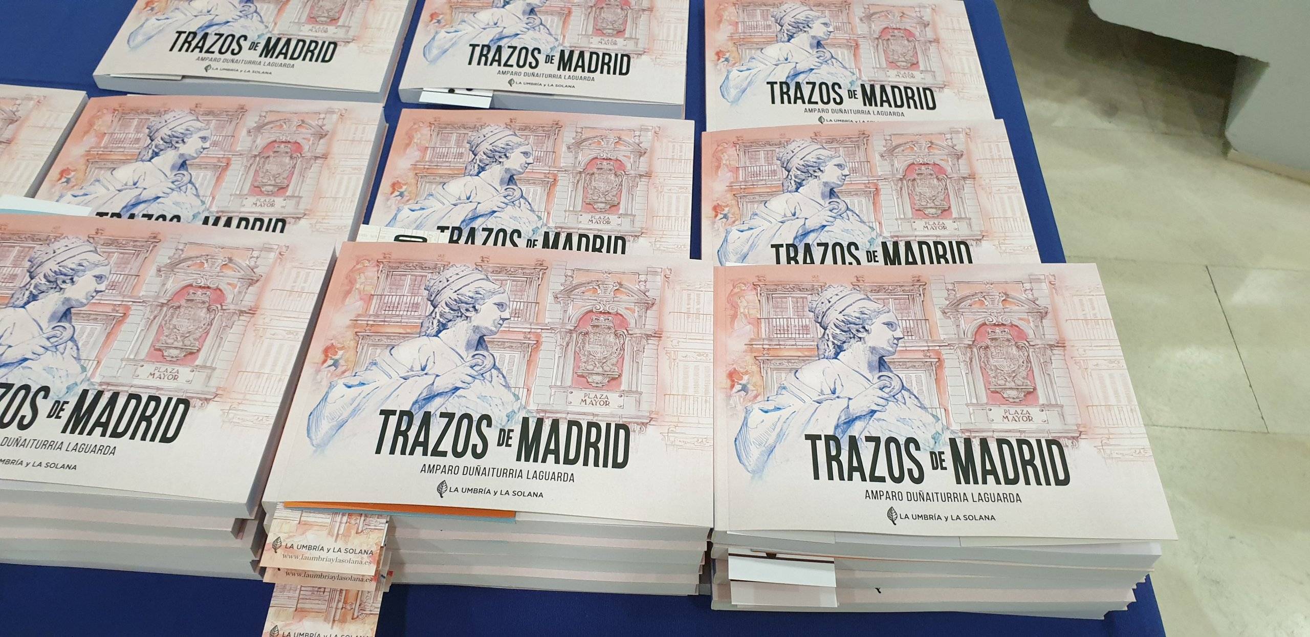 Libros "Trazos de Madrid".