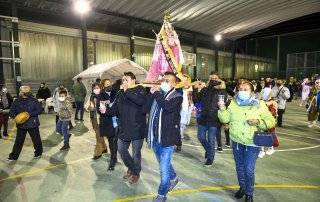 Procesión de la Virgen del Quinche.