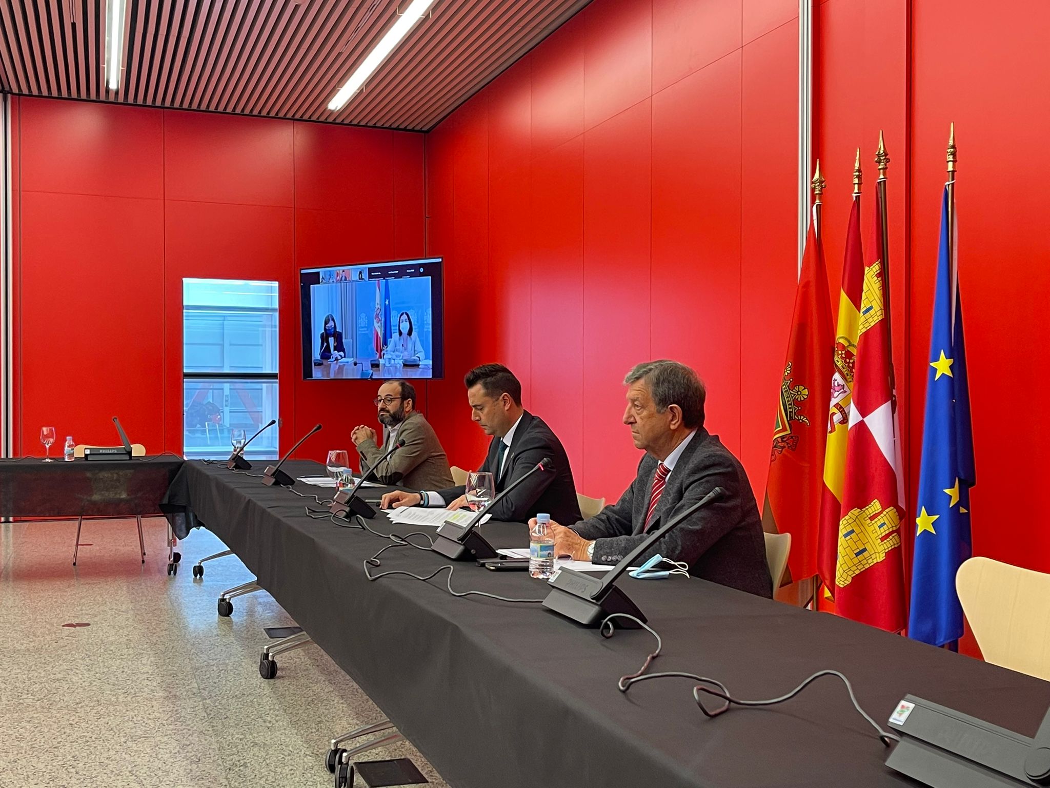 Reunión del Consejo de Gobierno de la RECS en Burgos.