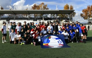 Foto de familia del torneo.