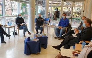 Imagen del desayuno celebrado en el C.C. El Molino.