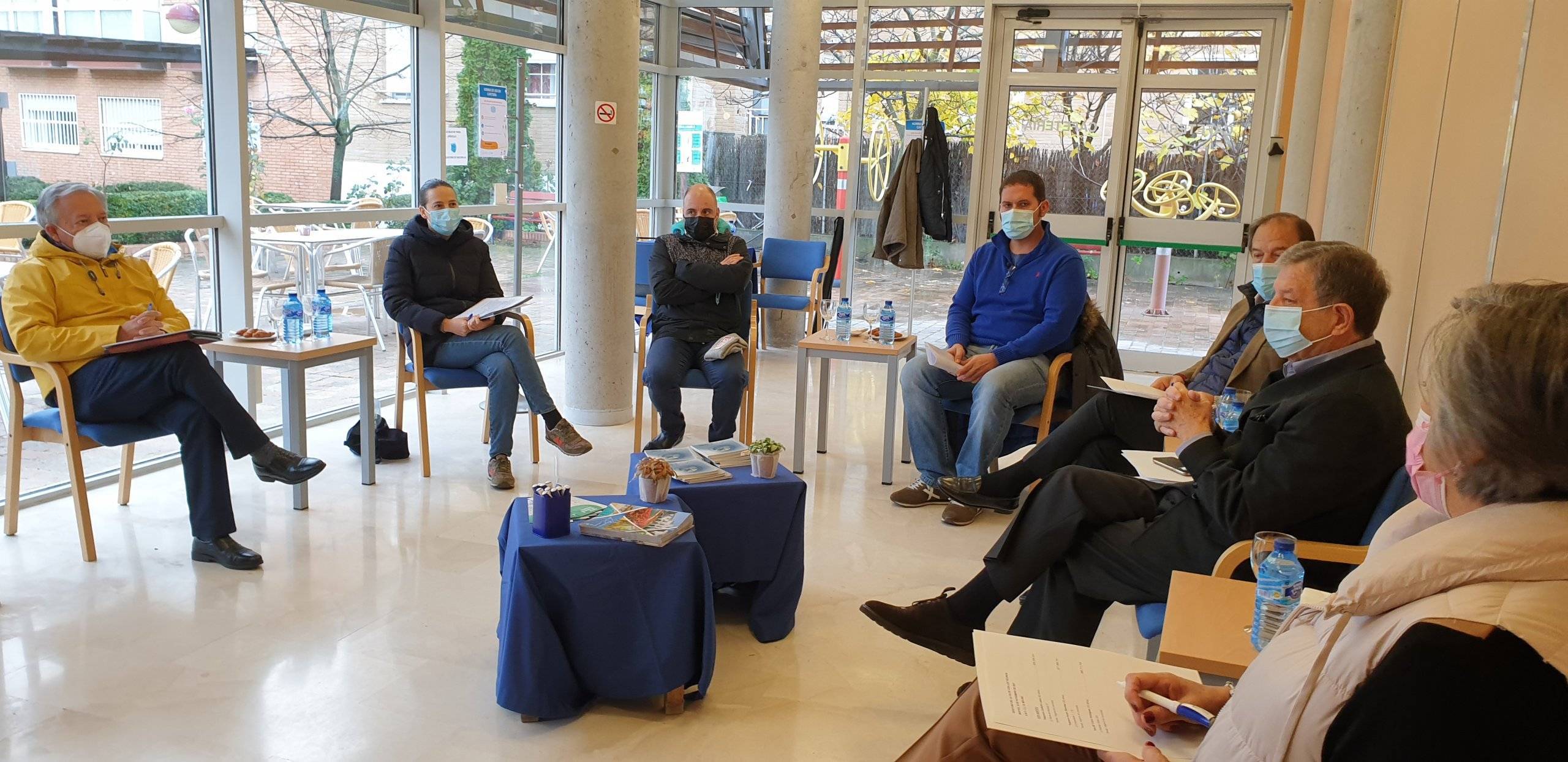 Imagen del desayuno celebrado en el C.C. El Molino.