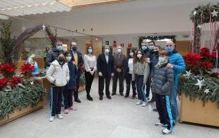 Imagen recepción alumnos colegio Arcadia.