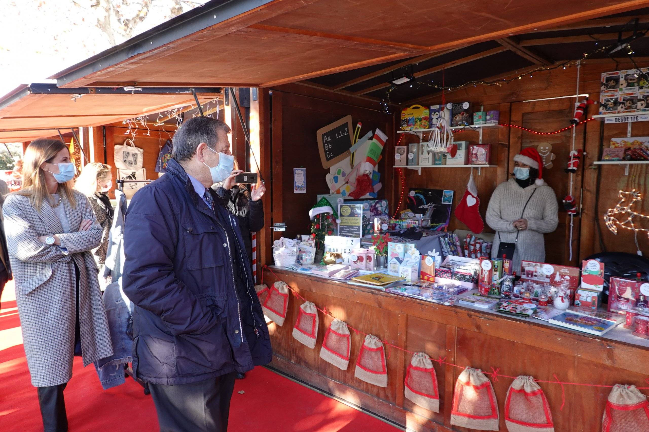 Inauguración del Mercado Navideño.