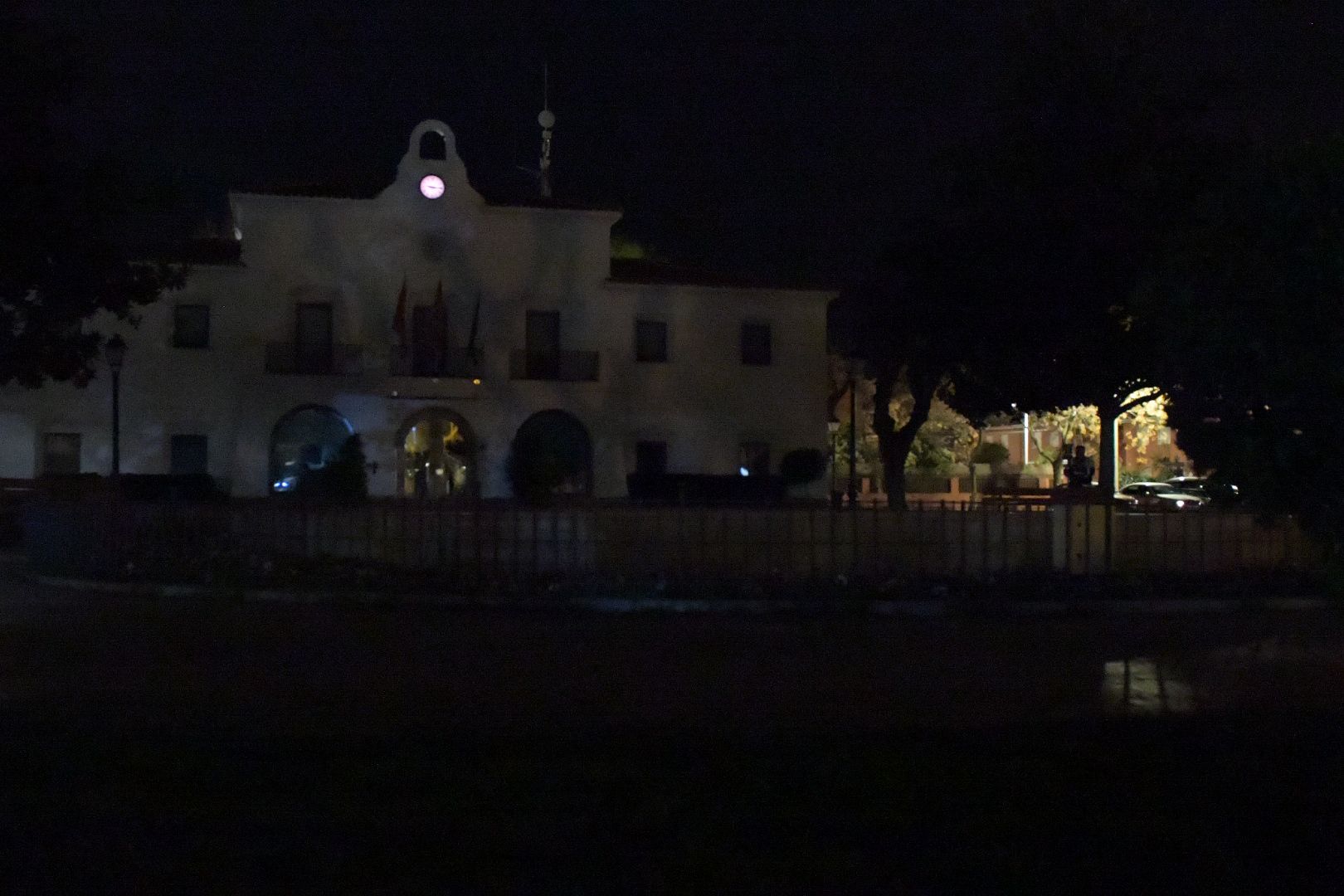 Edificio del Ayuntamiento en la Plaza de España.