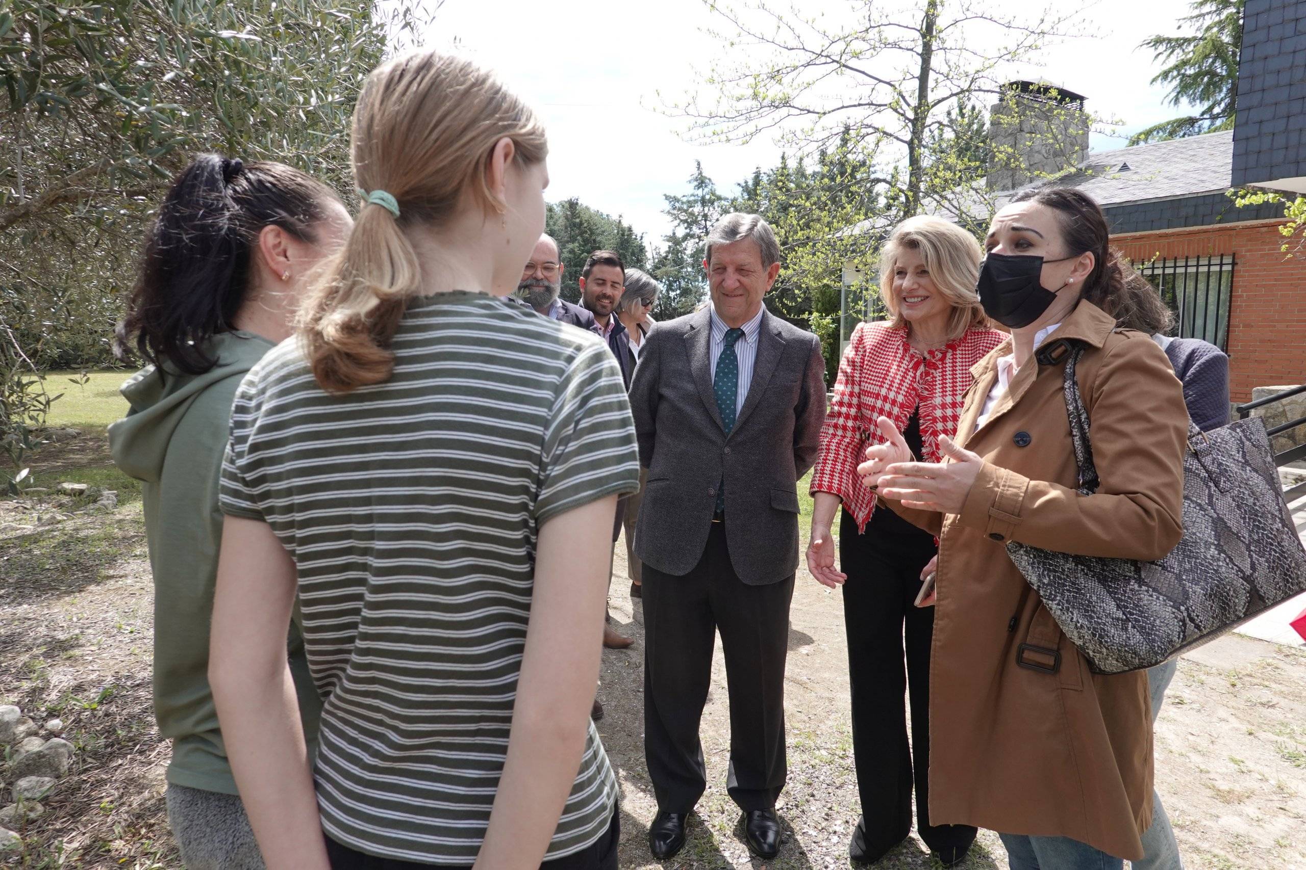 El alcalde, Luis Partida, y autoridades visitan el centro que la Fundación Padre Garralda – Horizontes Abiertos .
