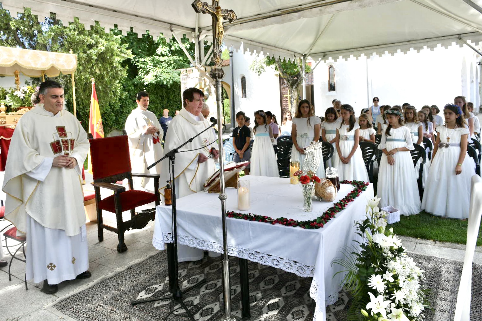 Imagen de la celebración del Corpus Christi.