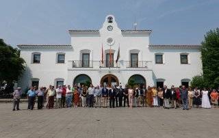 Concentración silenciosa por las víctimas del terrorismo.