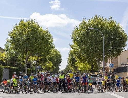 Alrededor de 600 participantes se dan cita en la XXXIII Fiesta de la Bicicleta