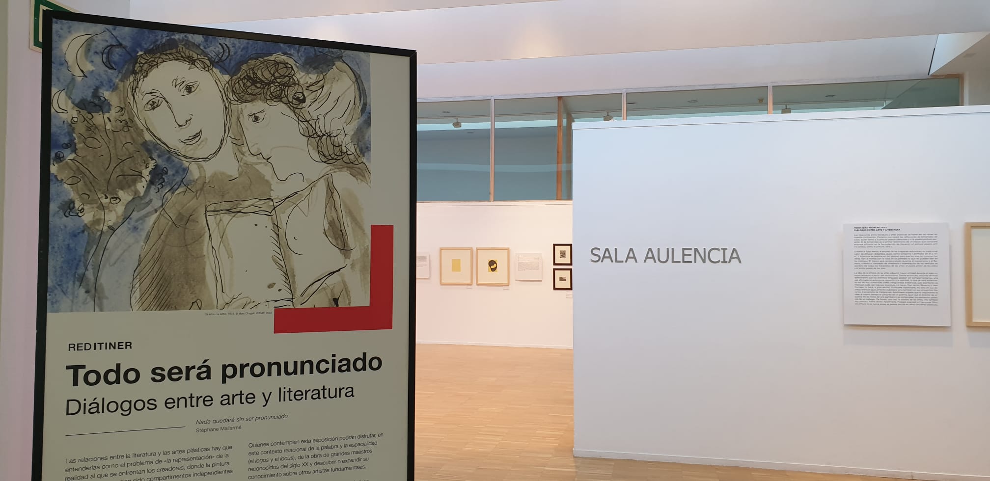 Imagen de la exposición en la Sala Aulencia.