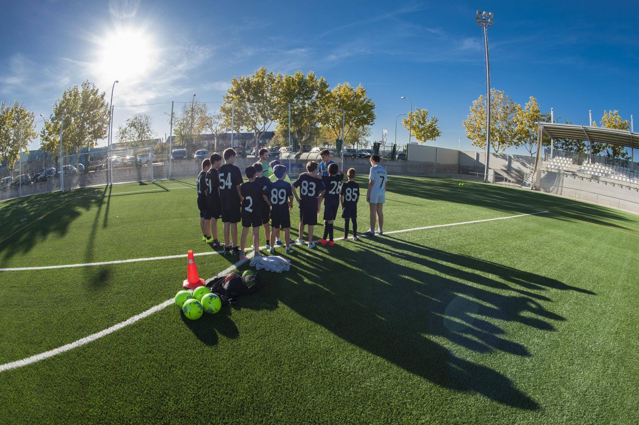 Imagen campo de fútbol.