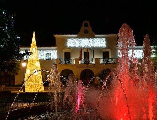 Villanueva de la Cañada, engalanada para celebrar la Navidad