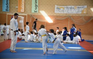 Imagen del Encuentro Interescuelas de Judo.