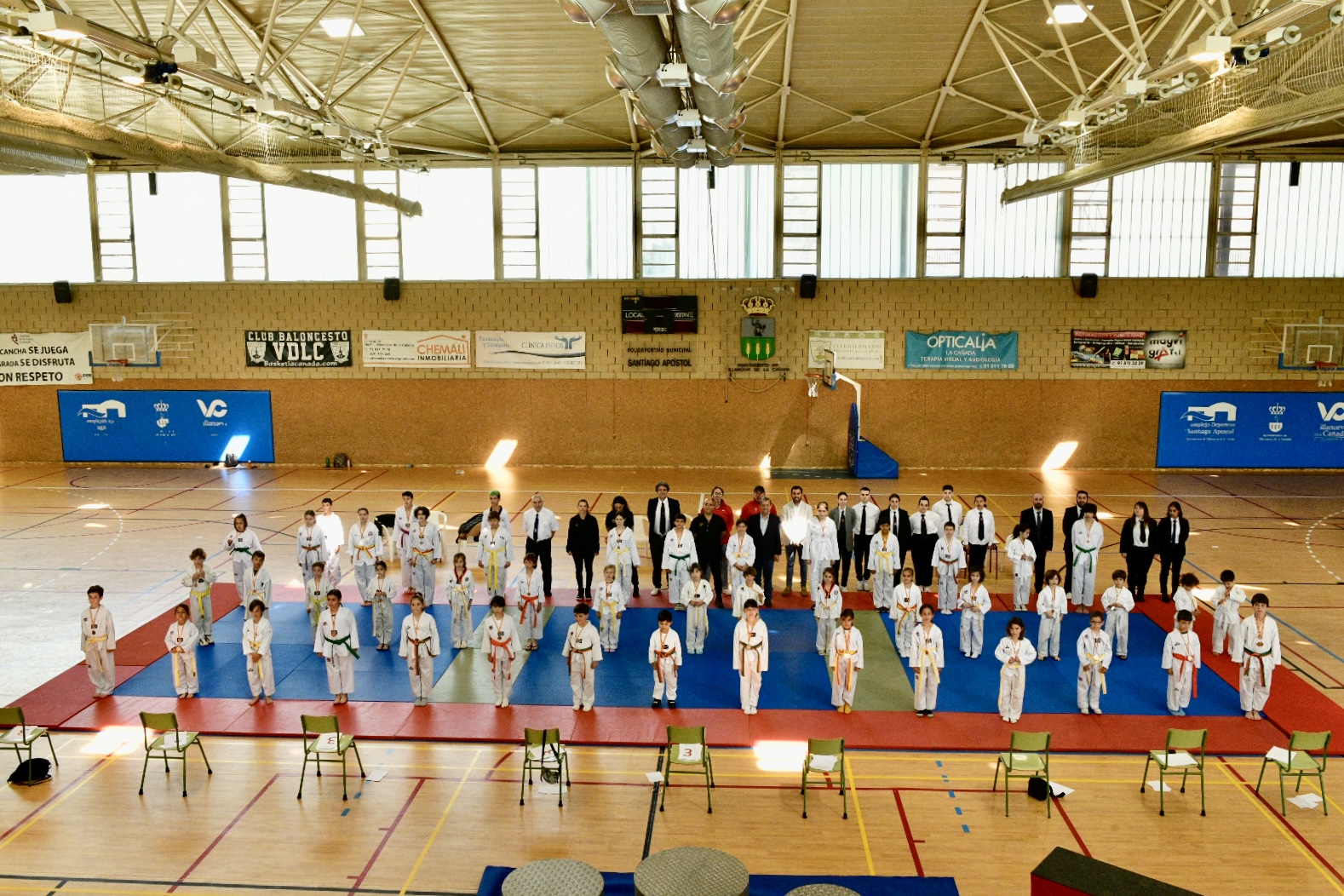Imagen del Campeonato de Taekwondo.