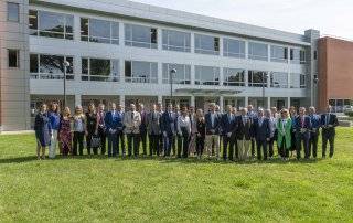 Foto de familia del foro de hostelería y turismo de la UCJC.