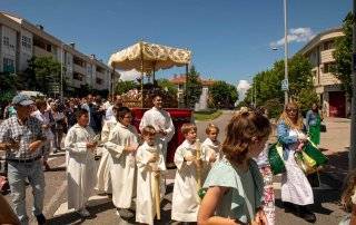 Imagen de la procesión.