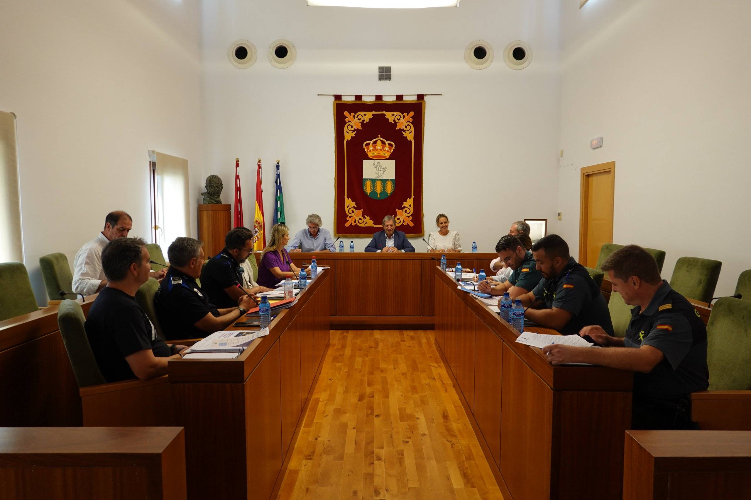 Imagen de la Junta Local de Seguridad.