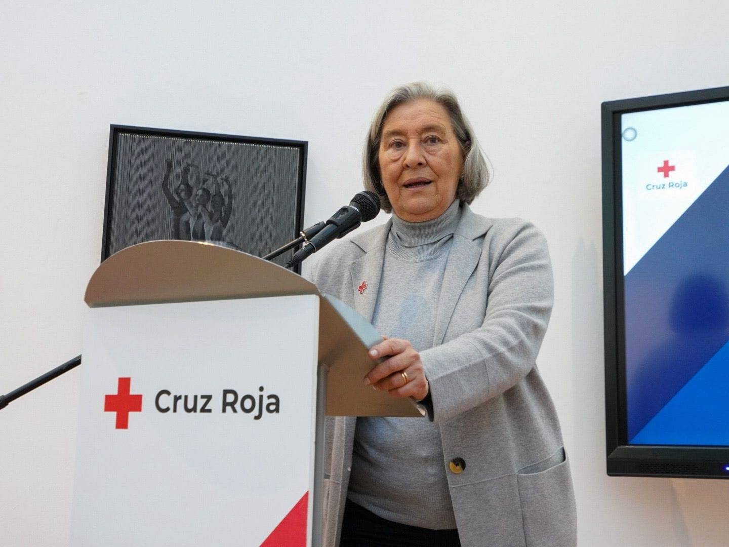 Pilar Roy, vicepresidenta de Cruz Roja Española
