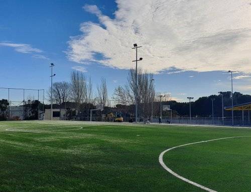 Rehabilitación de las pistas del Polideportivo Santiago Apóstol