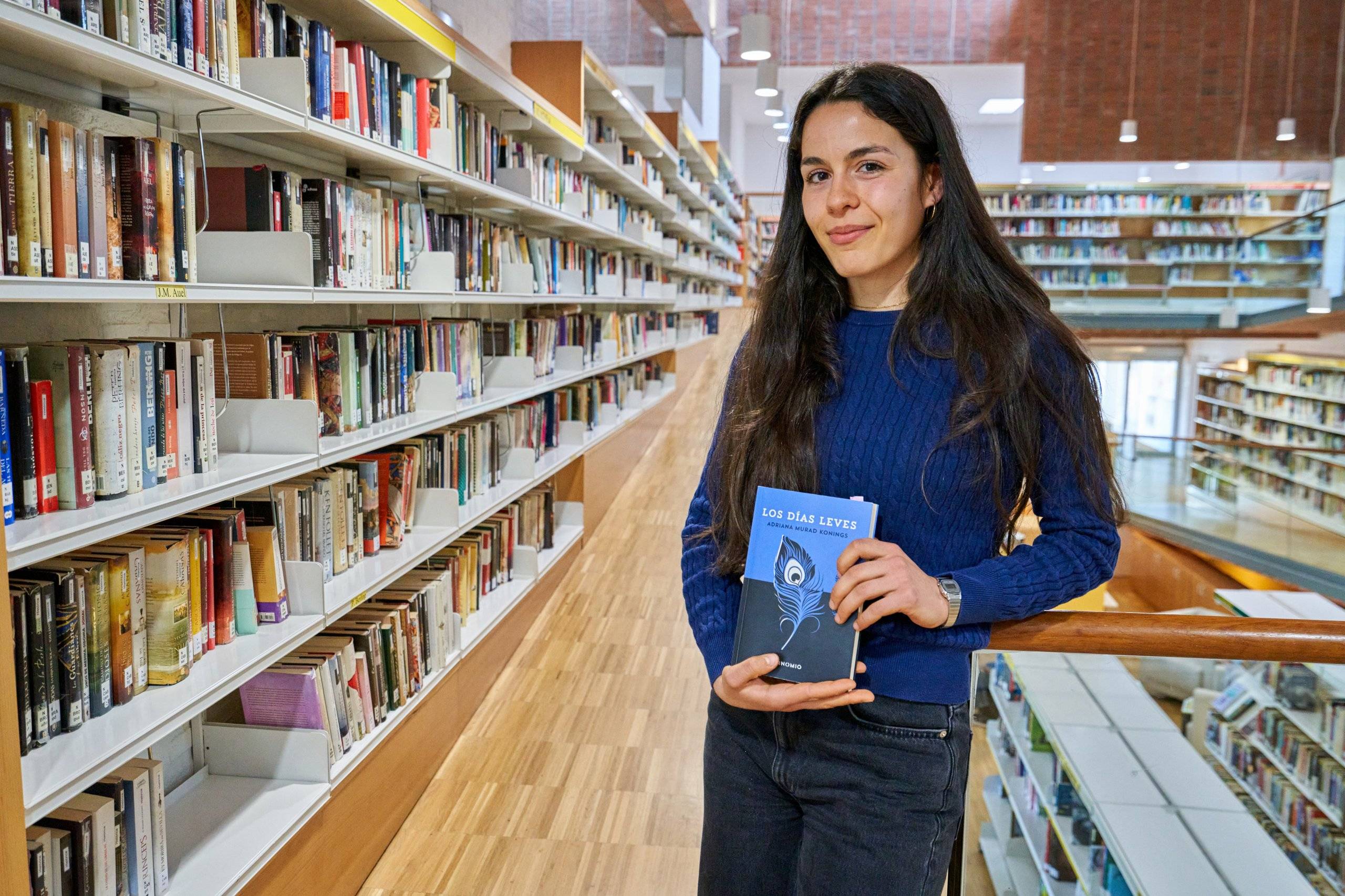 La escritora y coordinadora de los Clubes de lectura, Adriana Murad Konings.