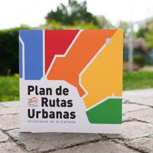 Imagen portada cuadríptico informativo del Plan Rutas Urbanas.