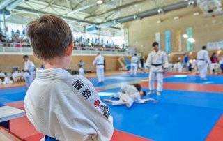 Participante del II Encuentro Interescuelas de Judo.