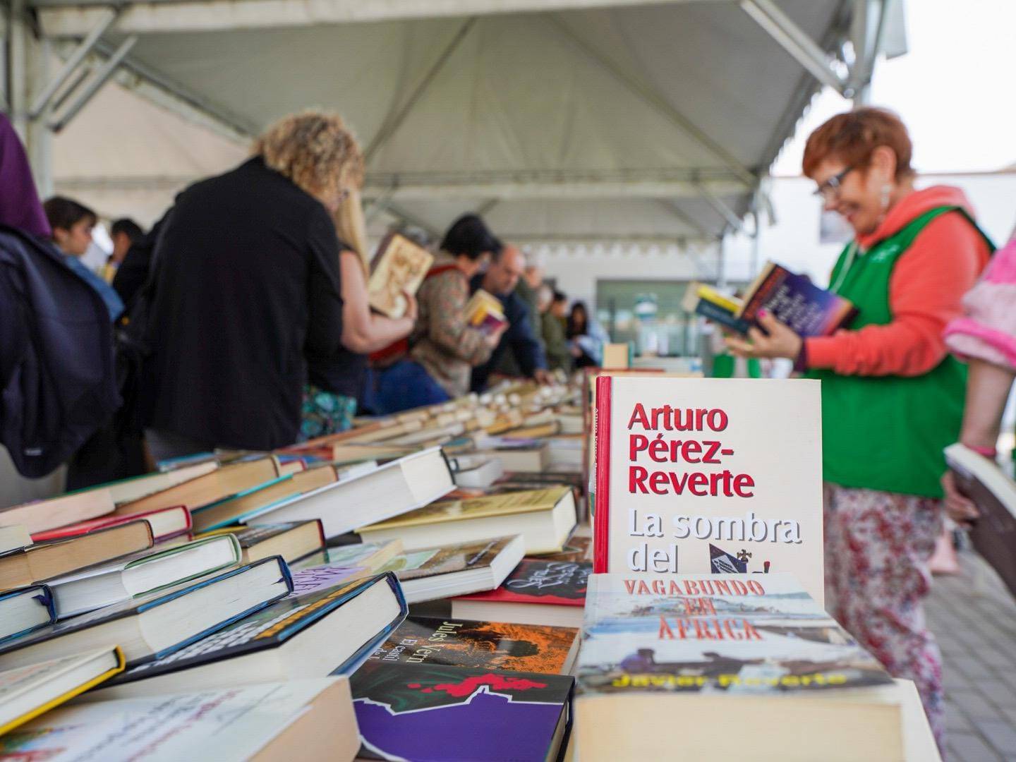 Imagen del Mercado Solidario de Libros.