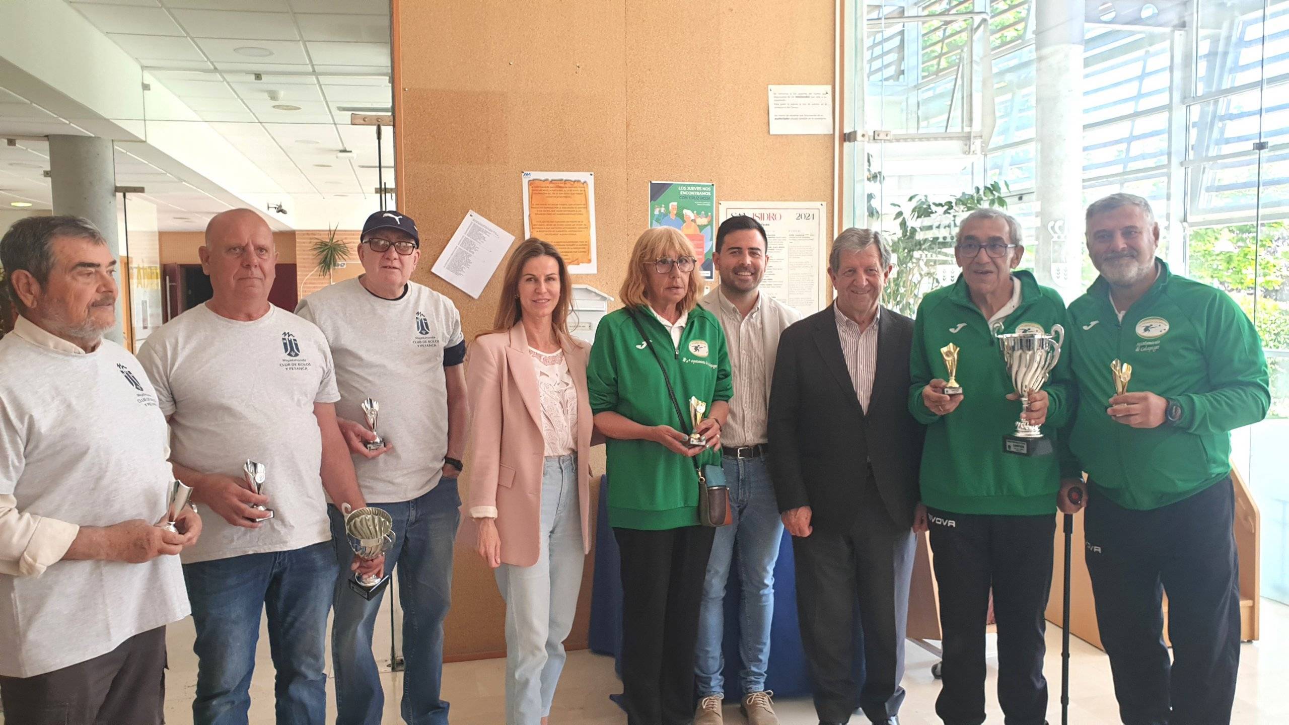 Entrega de premios del Torneo de Primavera de Petanca.