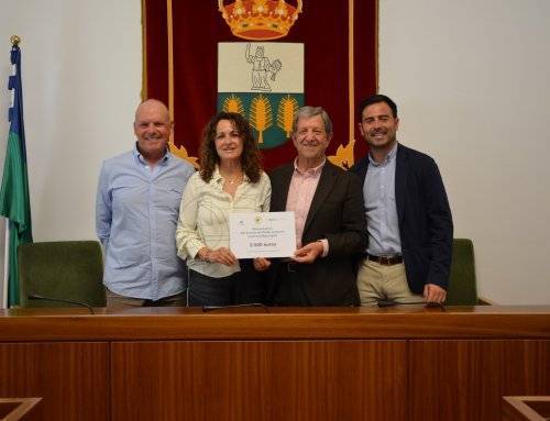 Entrega de la recaudación del XIII Torneo de Pádel Solidario