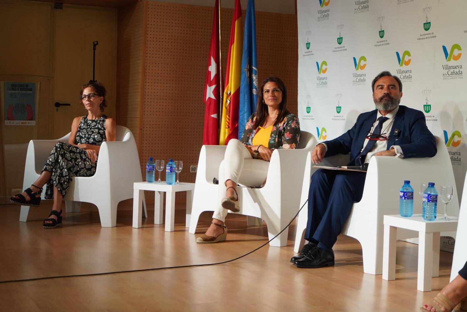 Los ponentes de la Mesa Redonda sobre Salud Mental.